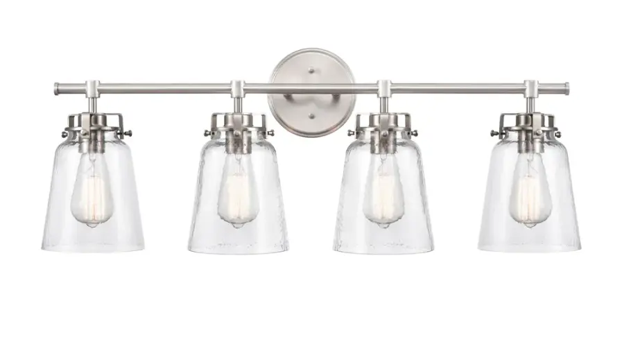 4414 Bath Vanity Light in Brushed Nickel