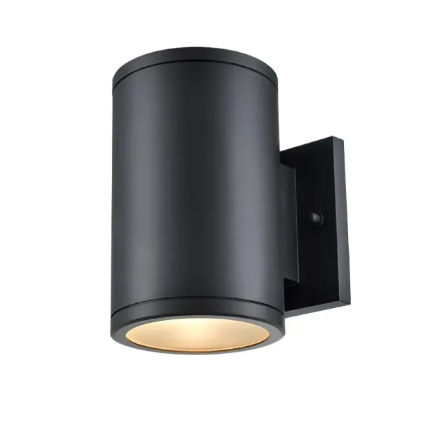 Outdoor Light Fixture in Powder Coated Black