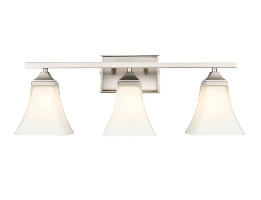 Brushed Nickel Bath Vanity Light