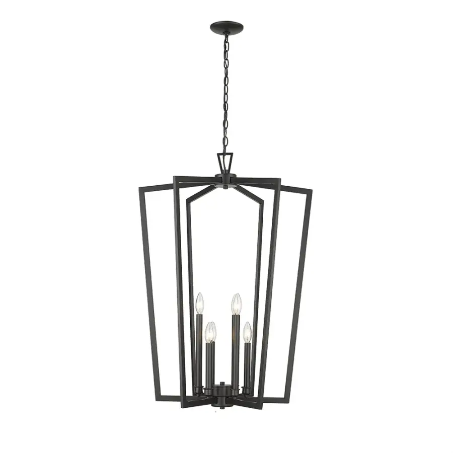 4526 Matte Black Pendant