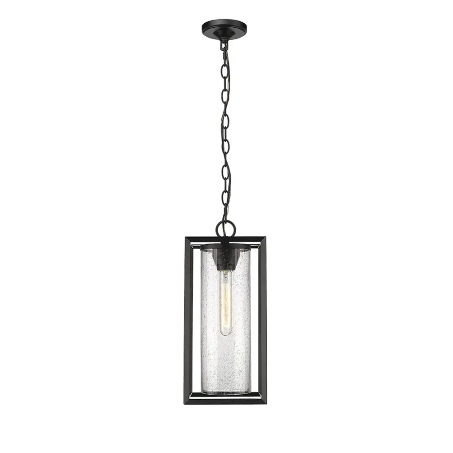 4562 Outdoor Light in Powder Coated Black