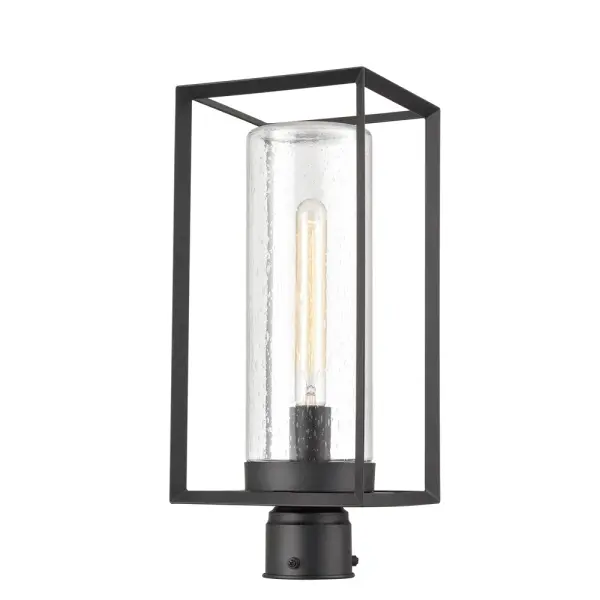 The 4581 outdoor light features a powder-coated black finish designed for exterior applications. Its weather-resistant construction makes it suitable for patios, porches, and commercial outdoor spaces.