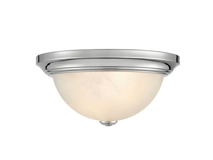 Chrome Flush Mount Ceiling Light