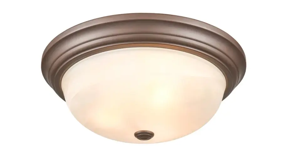 Bronze Flush Mount Ceiling Light
