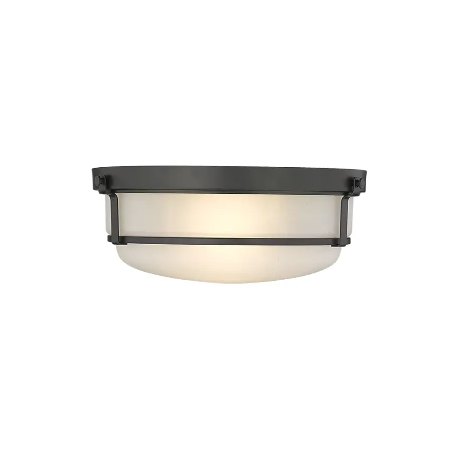 4662 Matte Black Flush Mount