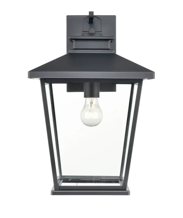 The 4721 outdoor light combines weather-resistant construction with a contemporary black finish, making it ideal for modern exterior applications requiring reliable illumination.