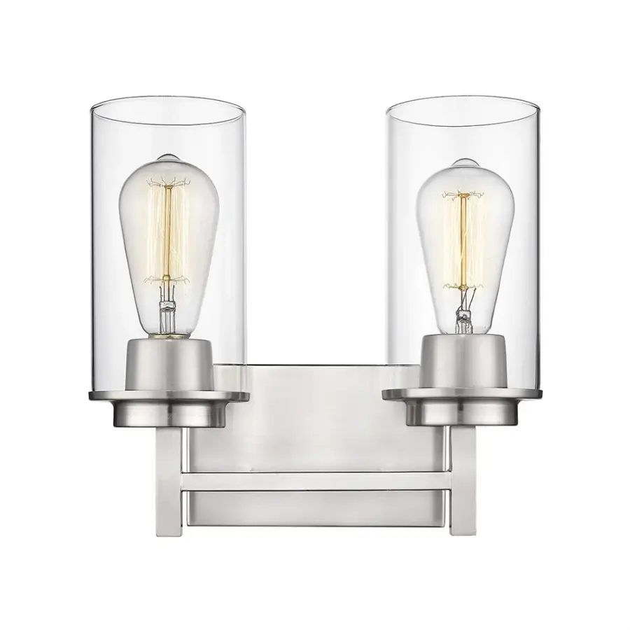 Brushed Nickel Bath Vanity Light