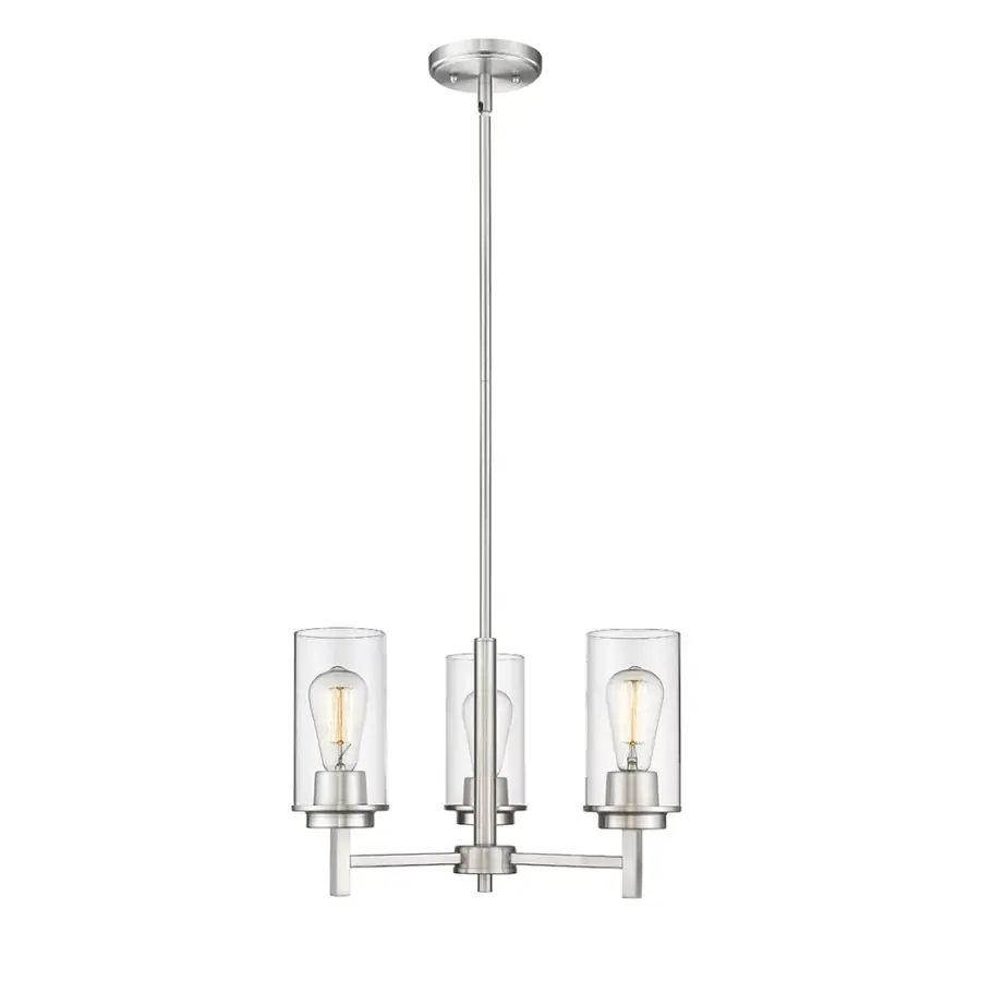 Brushed Nickel Chandelier