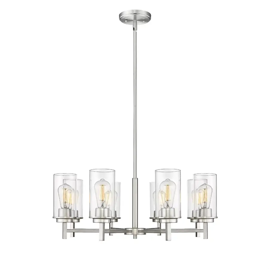 Brushed Nickel Chandelier