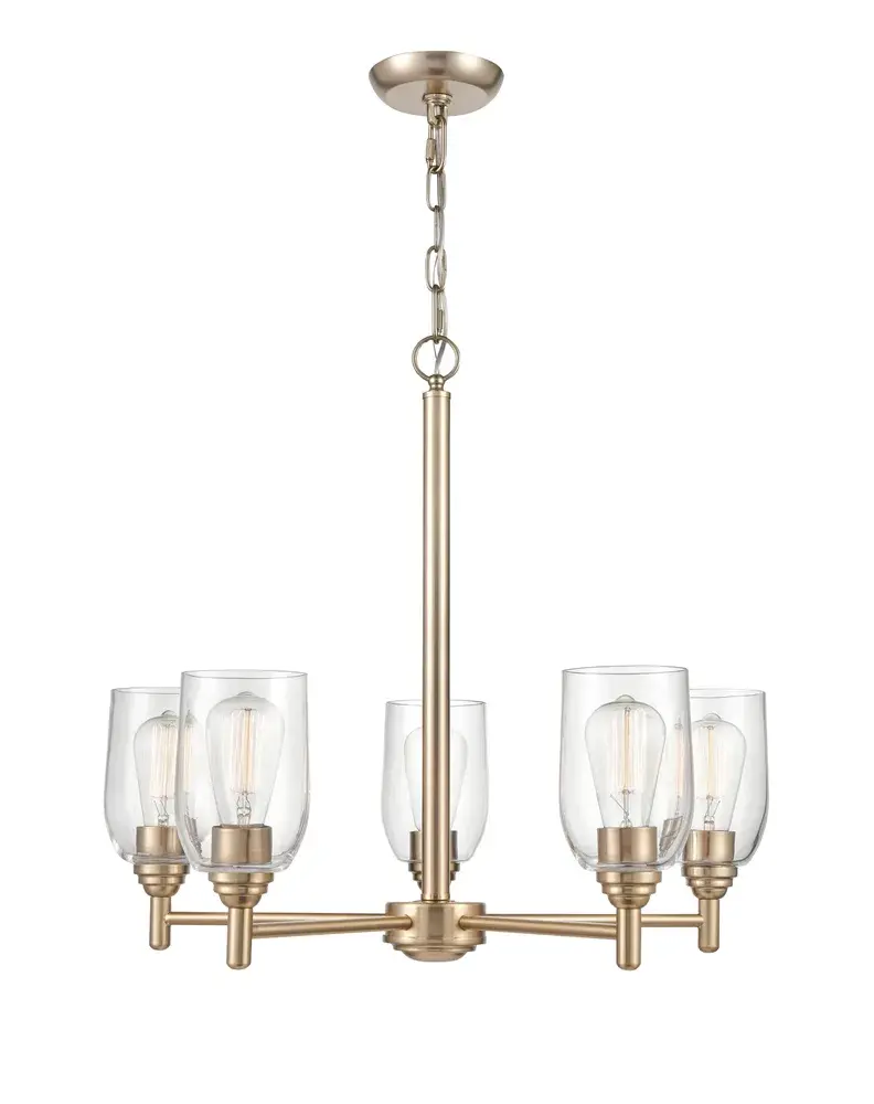 Modern Gold Chandelier