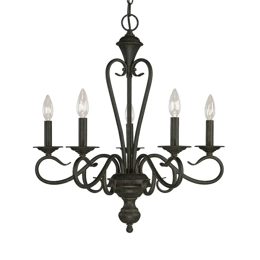 515 Burnished Gold Chandelier