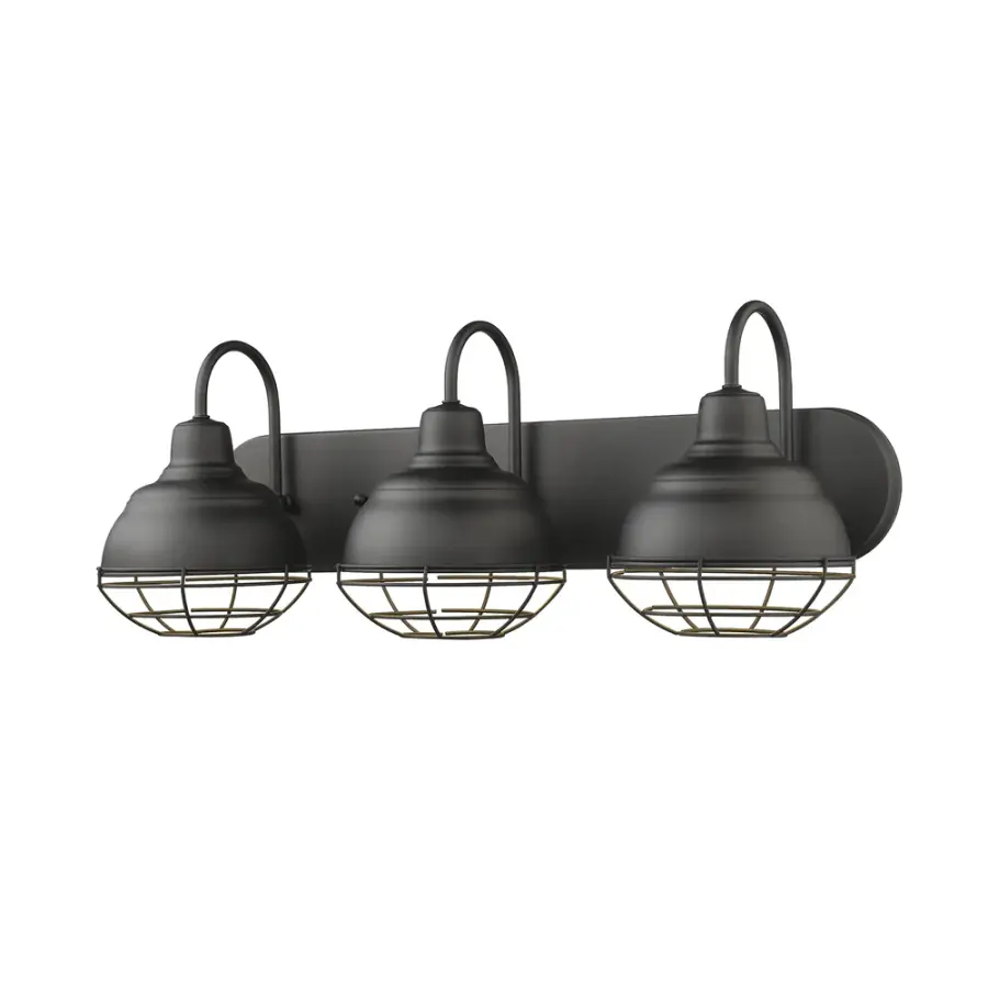 5423 Bath Vanity Light in Matte Black