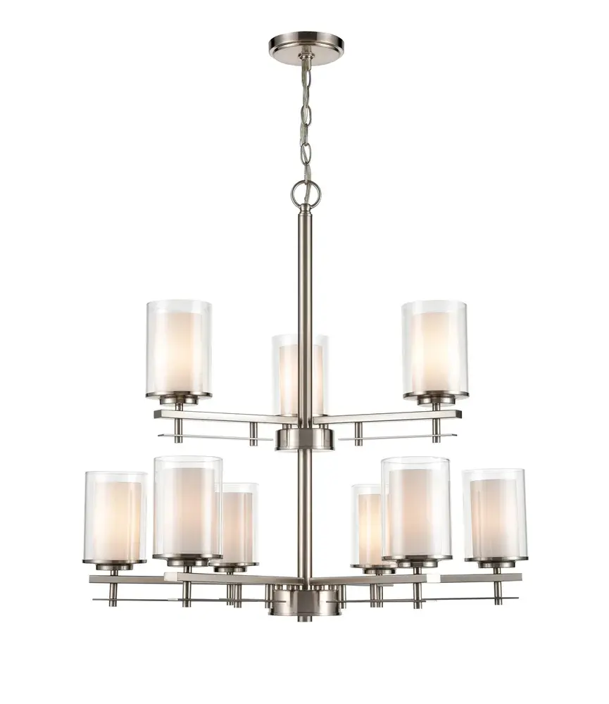 5519 Brushed Nickel Chandelier