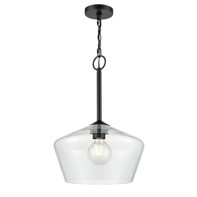 55201 Matte Black Pendant