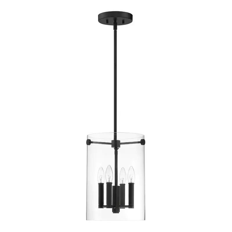 55301 Matte Black Pendant