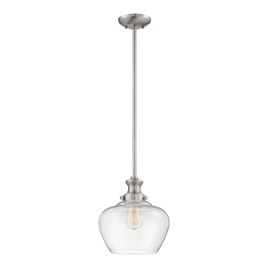 Brushed Nickel Pendant Light