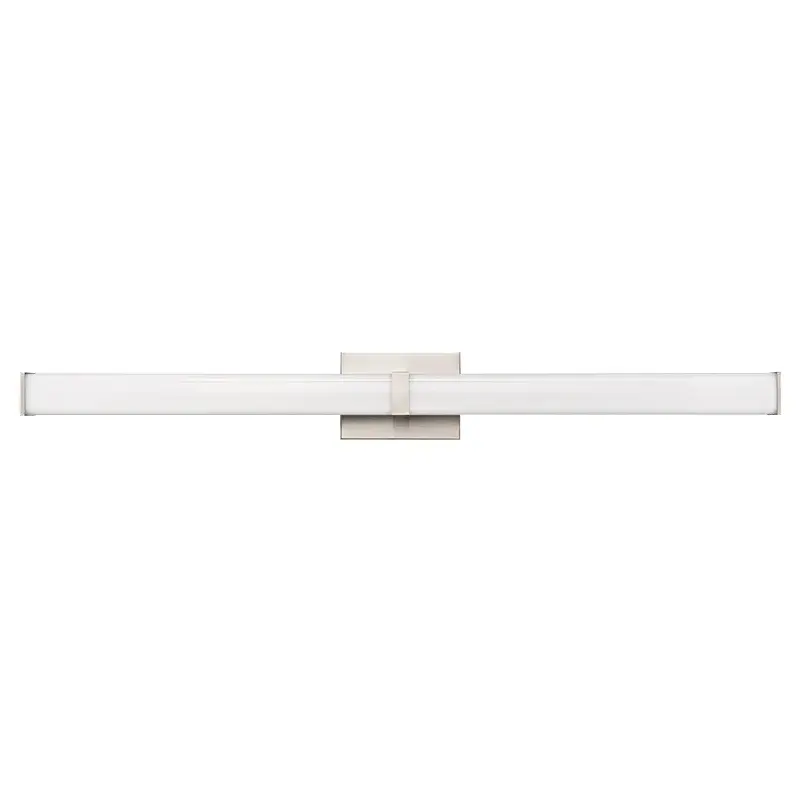 LED Vanity Light in Brushed Nickel