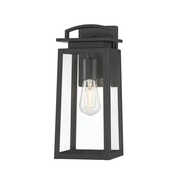 The Kendrix Collection reimagines the traditional outdoor lantern with contemporary flair. Its gently flared silhouette, beveled backplate, and modern handle create a sophisticated accent that bridges classic and modern aesthetics.