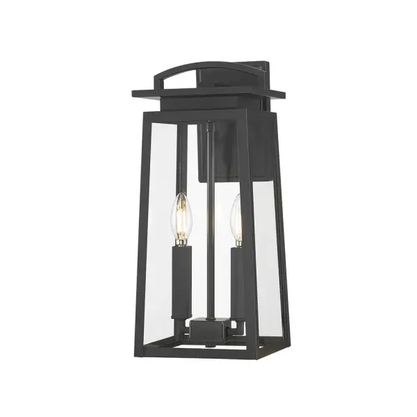 The Kendrix Collection reimagines the traditional outdoor lantern with contemporary flair. Its gently flared silhouette, beveled backplate, and modern handle create a sophisticated accent that bridges classic and modern design aesthetics.