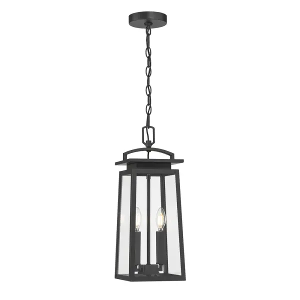The Kendrix Collection reimagines the traditional outdoor lantern with contemporary flair. Its gently flared silhouette, beveled backplate, and modern handle create a sophisticated accent that bridges classic and modern aesthetics.