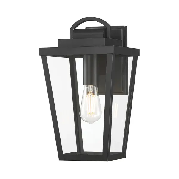 Brenwick Outdoor Lantern in Powder Coated Black
