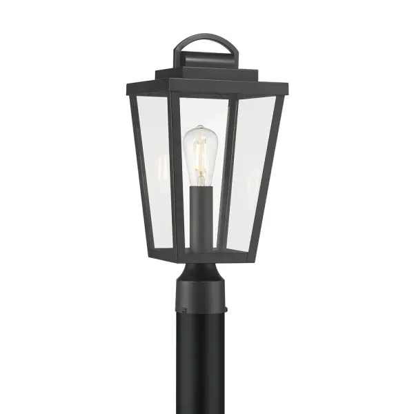 Brenwick Outdoor Lantern in Powder Coated Black