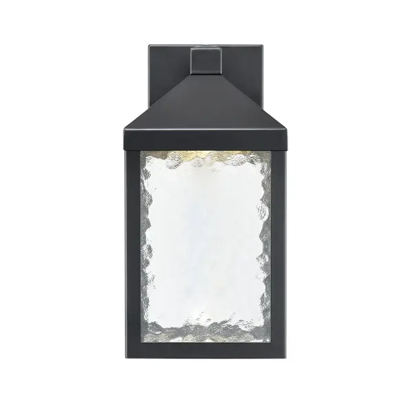 This outdoor LED wall sconce combines modern design with high-performance lighting technology. Featuring 90 CRI for exceptional color accuracy and energy-efficient LED technology in a durable powder-coated black finish.