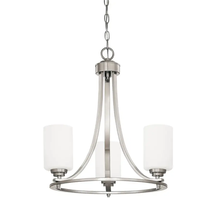 7253 Brushed Nickel Chandelier