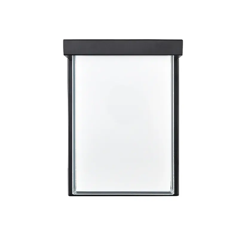 Outdoor LED Wall Sconce in Powder Coated Black