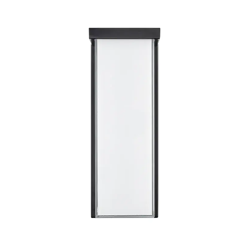 Outdoor LED Wall Sconce in Powder Coated Black