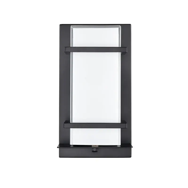 Outdoor LED Wall Sconce in Powder Coated Black