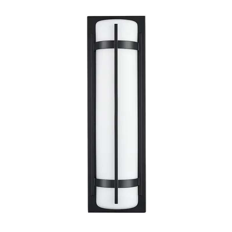 Outdoor LED Wall Sconce in Powder Coated Black