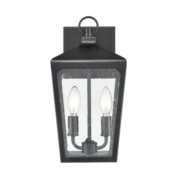 7902 Outdoor Light in Powder Coated Black
