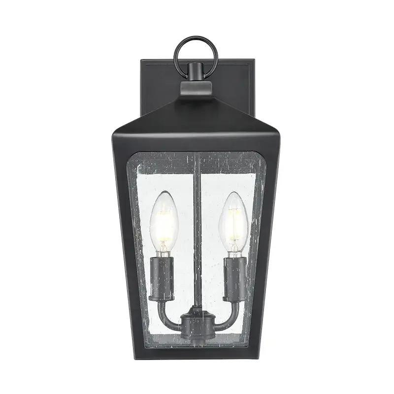 7902 Outdoor Light in Powder Coated Black