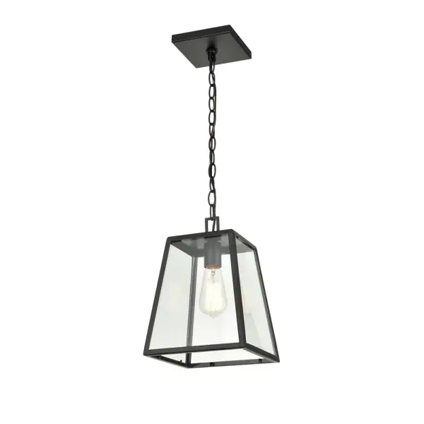 8011 Outdoor Light in Powder Coated Black