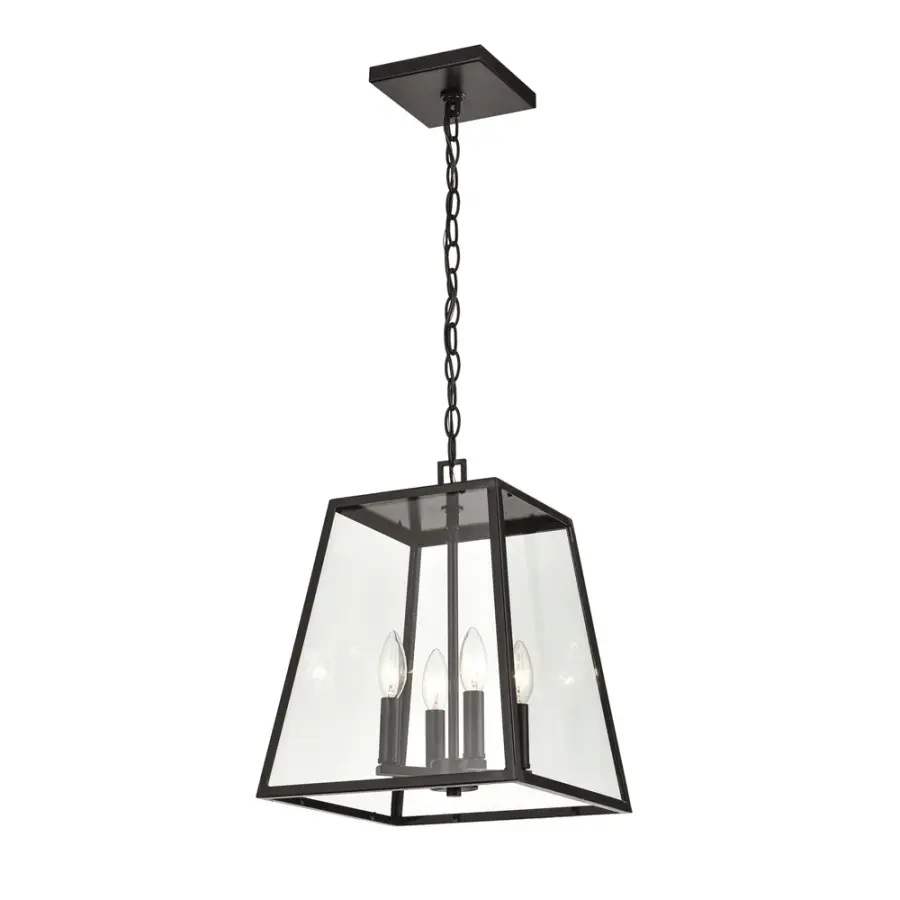 8014 Outdoor Light in Powder Coated Black