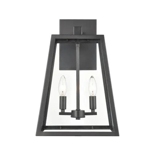 8023 Outdoor Light in Powder Coated Black