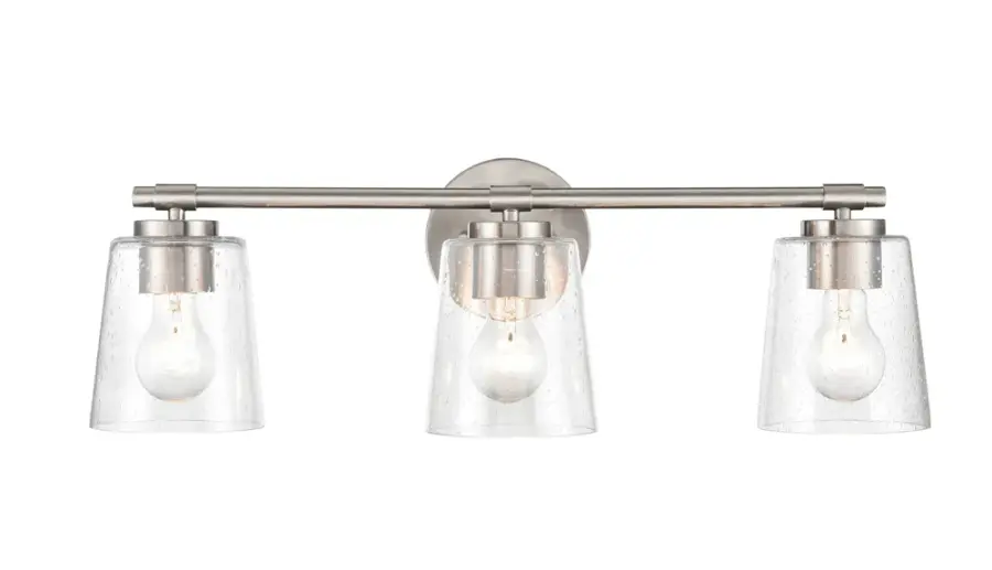 8113 Bath Vanity Light in Brushed Nickel