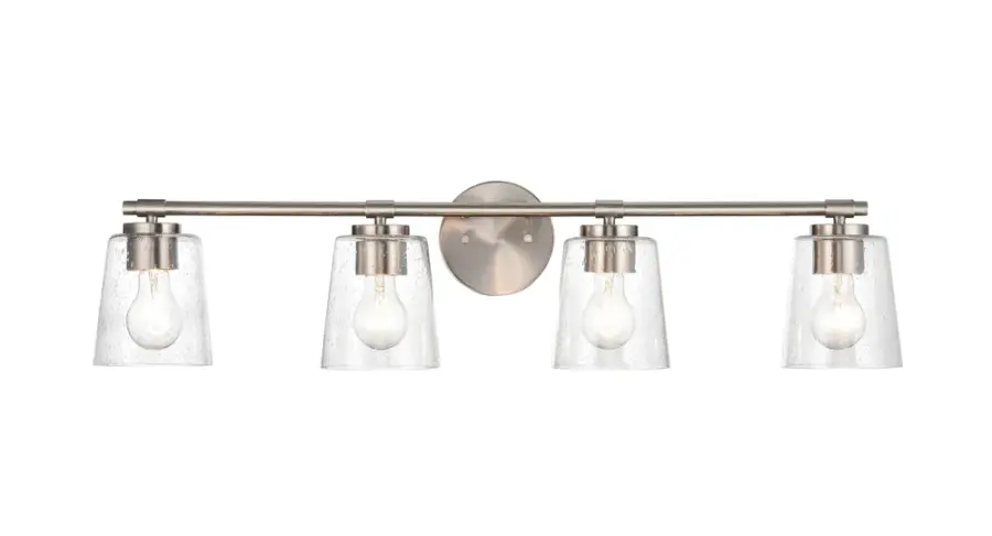 8114 Bath Vanity Light in Brushed Nickel
