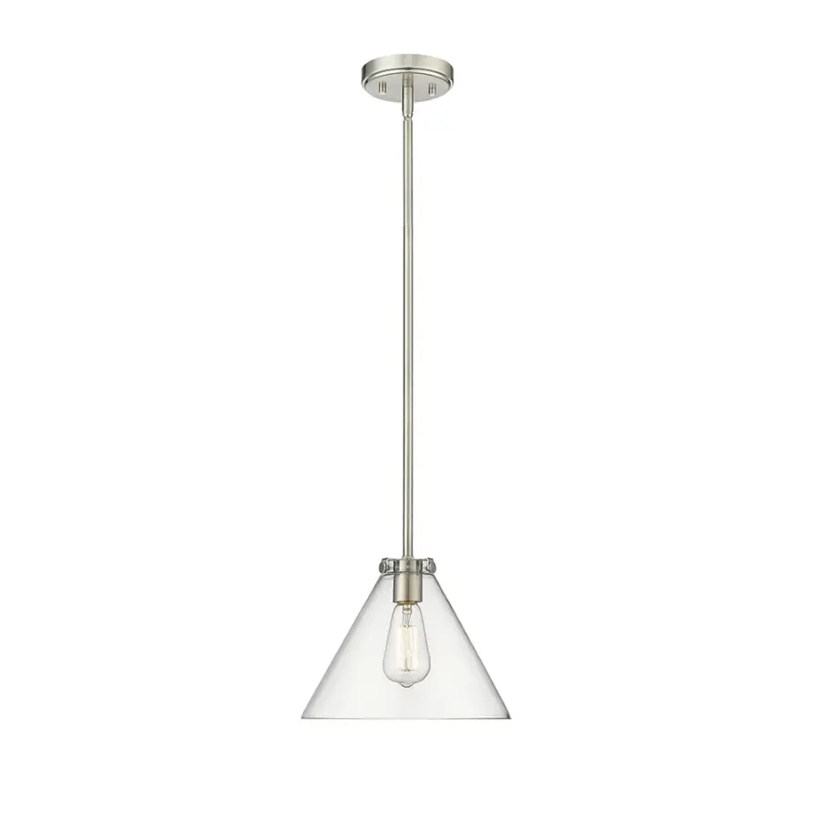 8141 Brushed Nickel Pendant