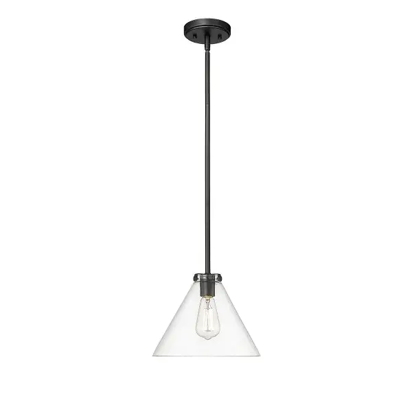 8141 Matte Black Pendant