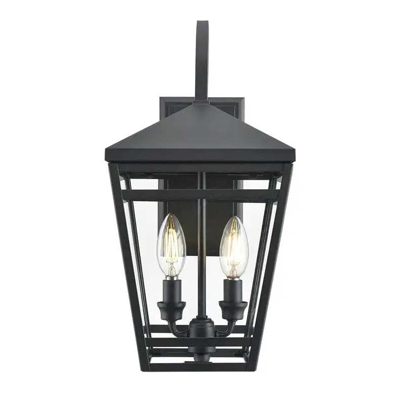 82102 Outdoor Light in Textured Black