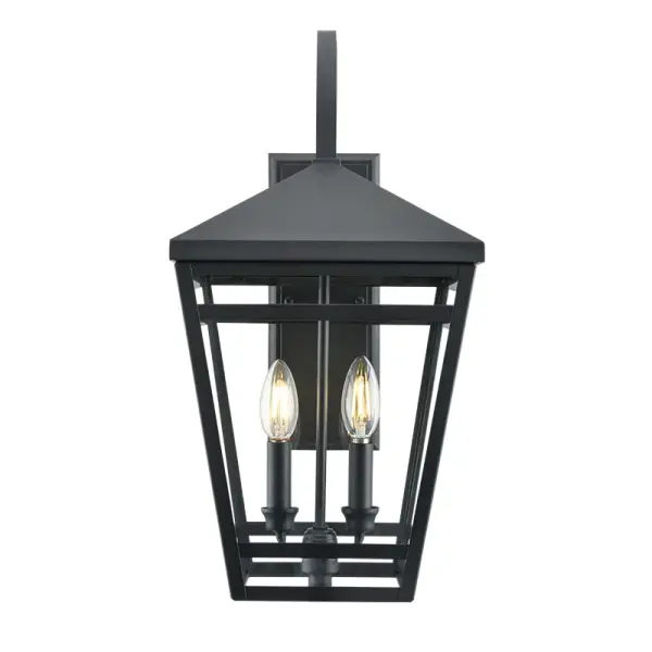 82103 Outdoor Light in Textured Black
