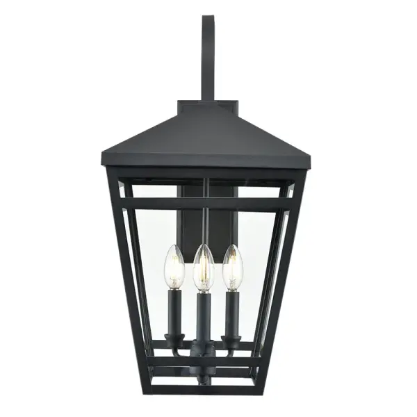 The 82104 outdoor light combines contemporary styling with a durable textured black finish, making it ideal for modern exterior applications. Its weather-resistant construction ensures long-lasting performance.