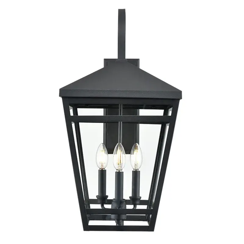 82104 Outdoor Light in Textured Black