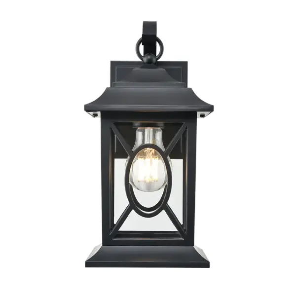 85101 Outdoor Light in Powder Coated Black