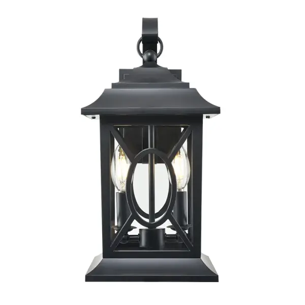 85102 Outdoor Light in Powder Coated Black