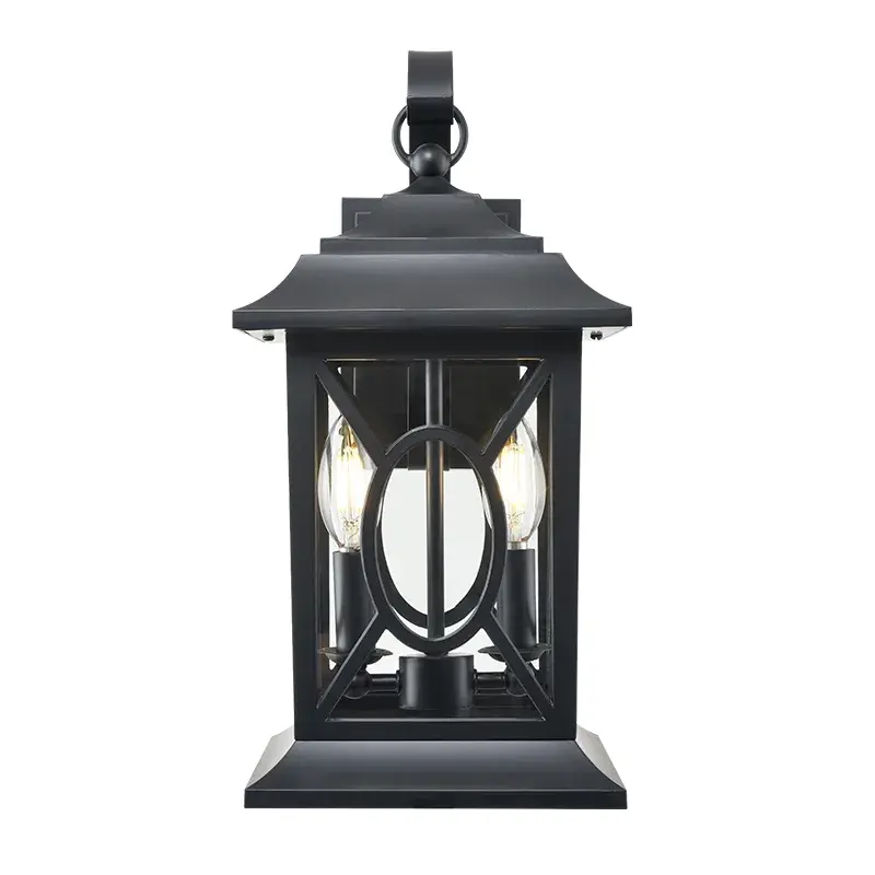 85102 Outdoor Light in Powder Coated Black