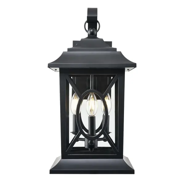 85103 Outdoor Light in Powder Coated Black