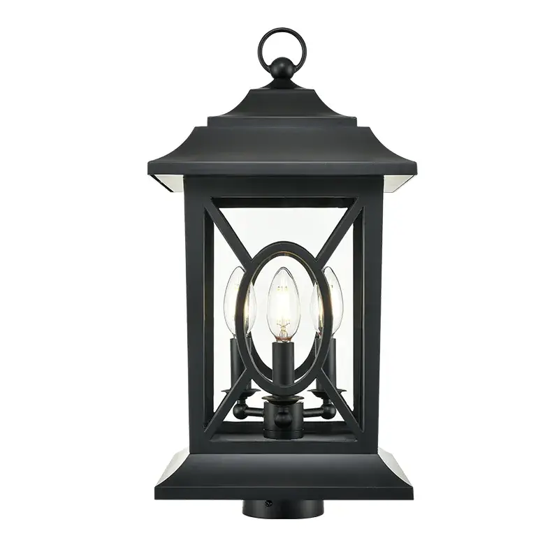 85105 Outdoor Light in Powder Coated Black